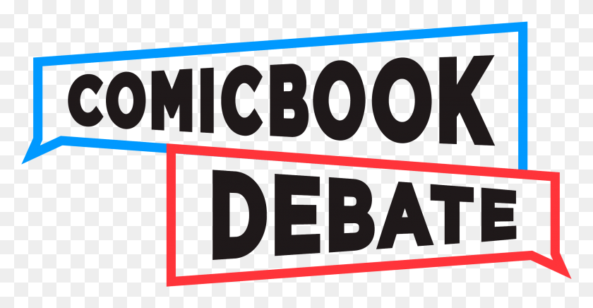 2684x1295 Comicbook Debate Poster, Text, Number, Symbol HD PNG Download