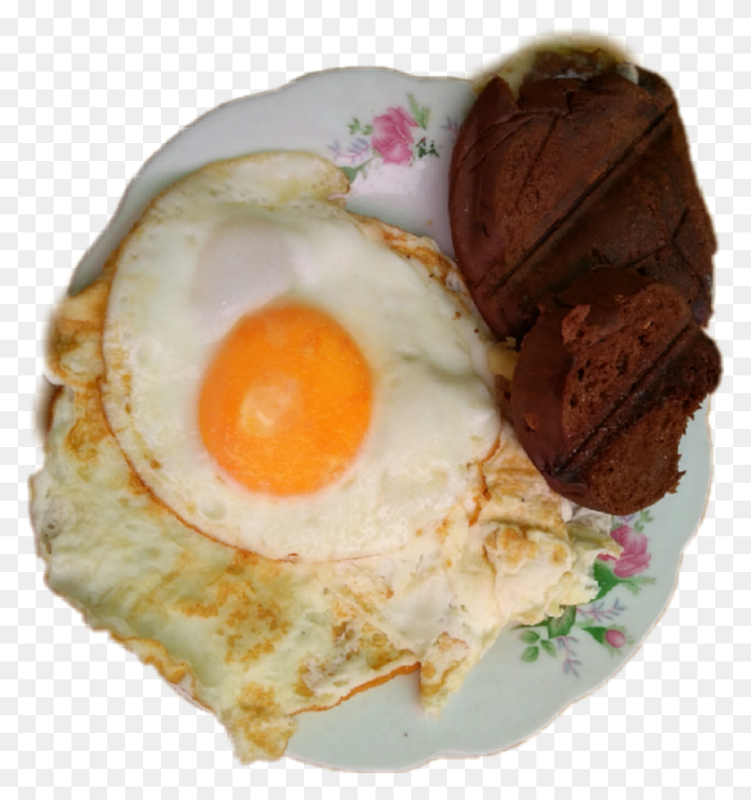 1024x1097 Comida Sticker Fried Egg, Egg, Food, Burger HD PNG Download