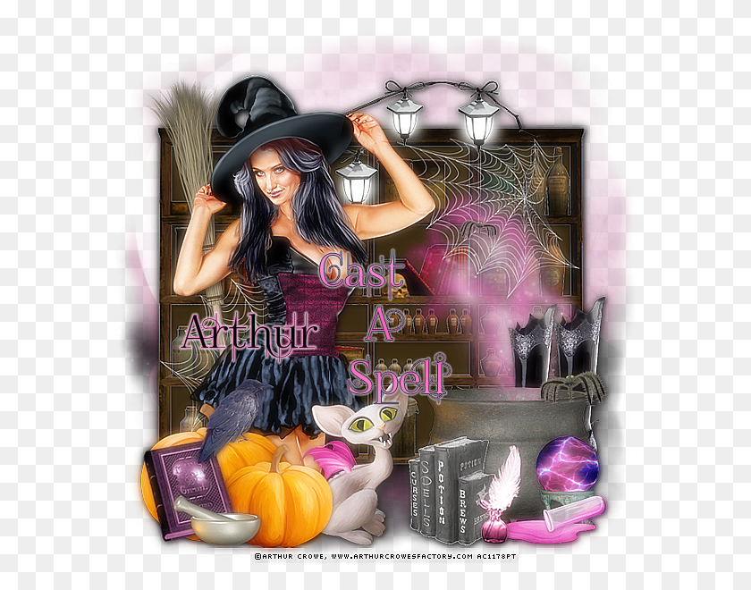 600x600 Coming Soon Model Sexy Witch By Arthur Crowe Poster, Advertisement, Flyer, Paper HD PNG Download