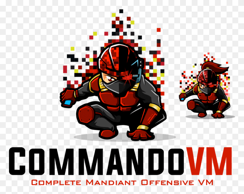827x644 Commando Vm Is New Os For Hackers And Pentesters Commando Vm, Helmet, Clothing, Apparel HD PNG Download