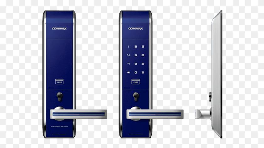 576x413 Commax Cdl 30lr Commax Smart Door Lock, Mobile Phone, Phone, Electronics HD PNG Download