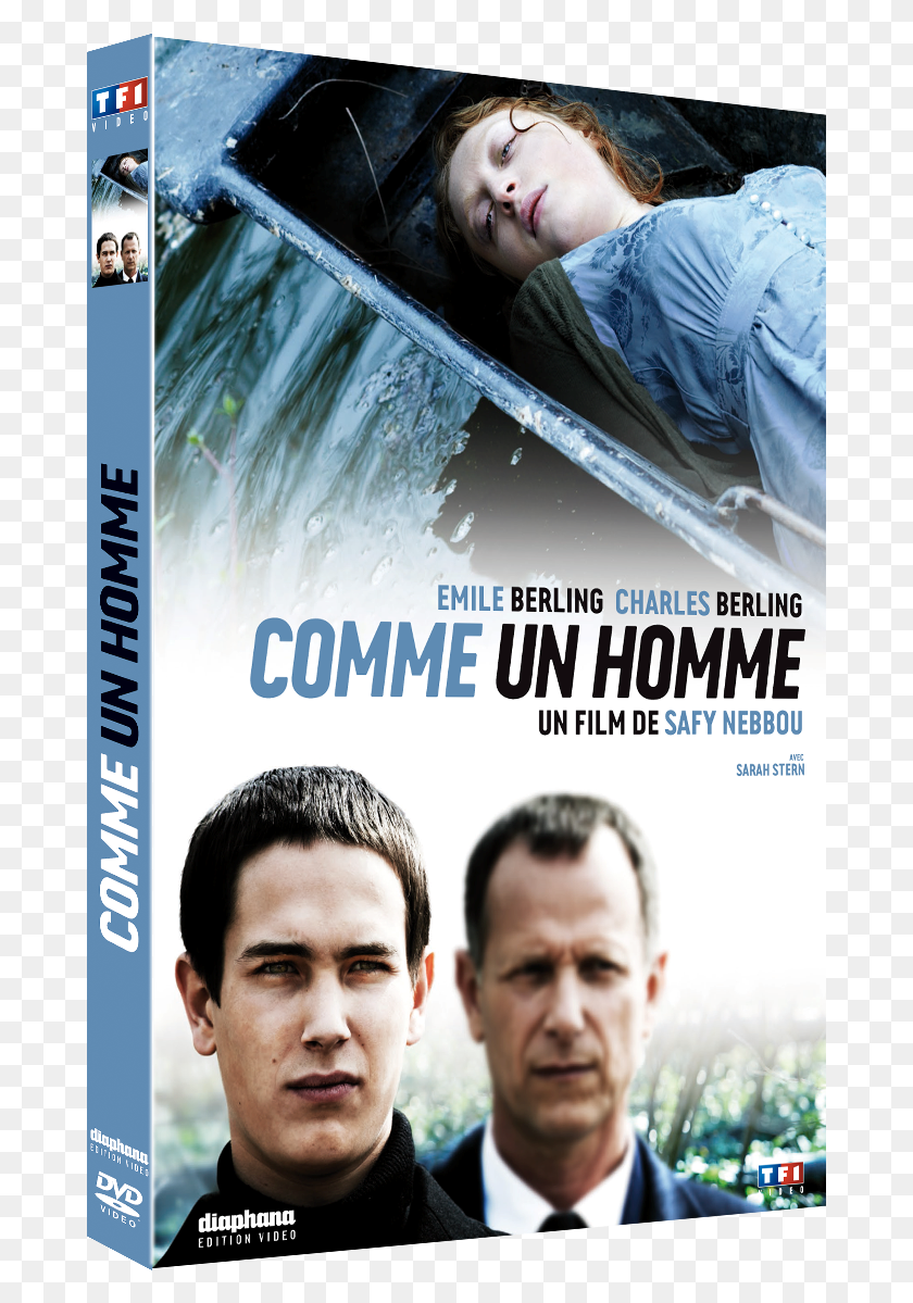681x1139 Comme Un Homme Dvd 3d Sd Comme Un Homme Film, Person, Human, Poster HD PNG Download