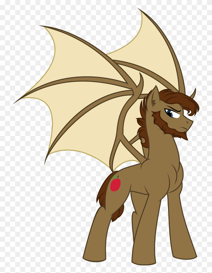 741x1024 Comments Mlp Stallion Facial Hair, Dragon, Axe, Tool HD PNG Download