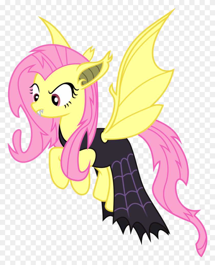 817x1024 Comments My Little Pony Fluttershy Halloween, Graphics, Purple HD PNG Download