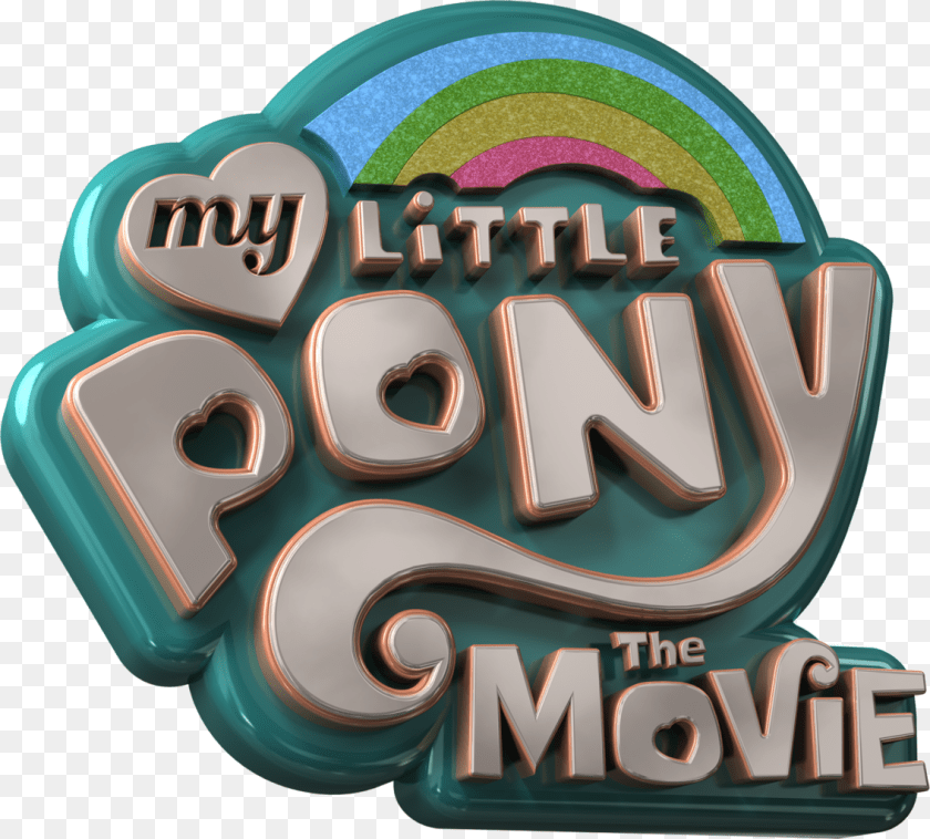 1135x1024 Comments My Little Pony Movie One Sheet, Text Sticker PNG