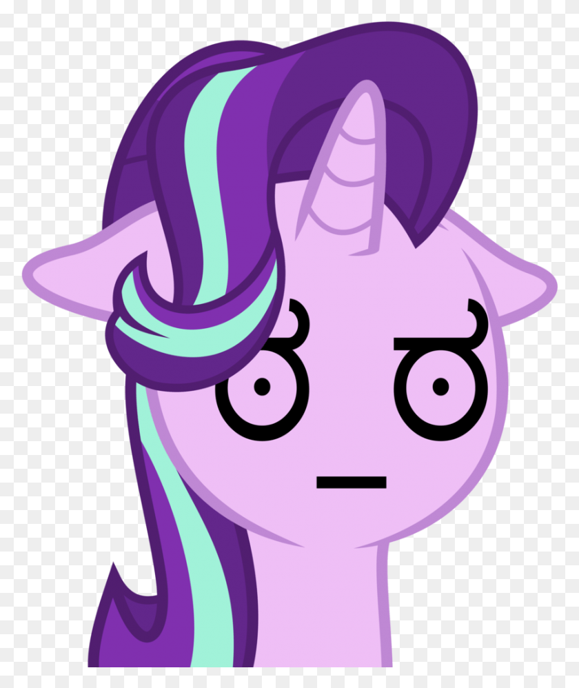 848x1020 Comments Starlight Glimmer Marks For Effort, Graphics, Animal HD PNG Download