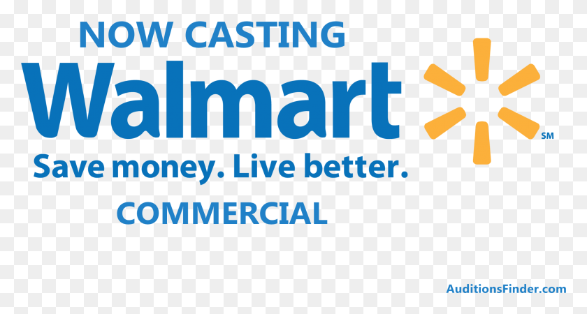 2093x1048 Commercial Auditions For Walmart, Text, Word, Clothing HD PNG Download