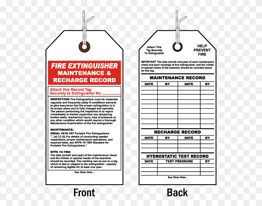 550x600 Commercial Building Final Inspection Checklist Template Maintenance Of Fire Extinguisher, Label, Text, Poster HD PNG Download