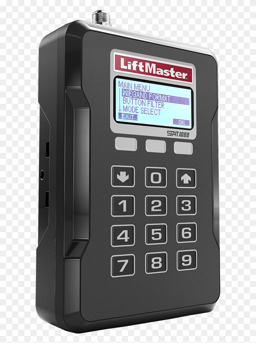 611x1063 Commercial Receiver Right Star 1000 Liftmaster, Mobile Phone, Phone, Electronics HD PNG Download