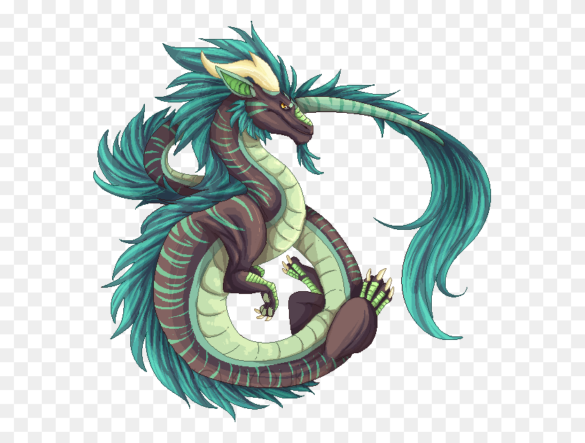 571x576 Commission For Herpderplol Dragon HD PNG Download