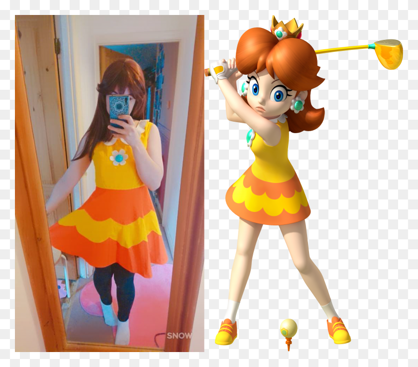 15375x13334 Commission Princess Daisy HD PNG Download
