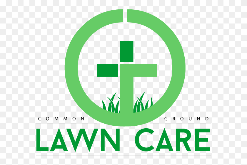 597x502 Common Ground Lawn Care Cross, Symbol, Recycling Symbol, Text HD PNG Download