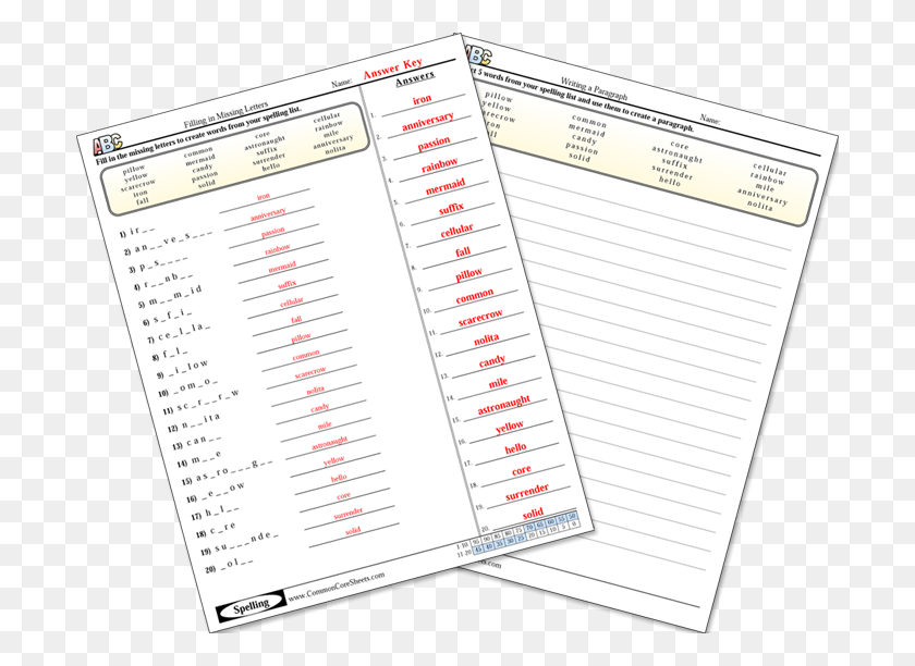 700x552 Descargar Png Commoncoresheets Com, Texto, Word Hd Png