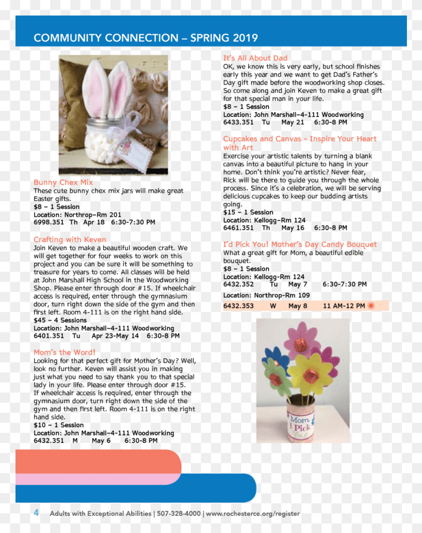 961x1232 Community Connection Spring 2019 It S All About Dad Brochure, Flyer, Poster, Paper Descargar Hd Png