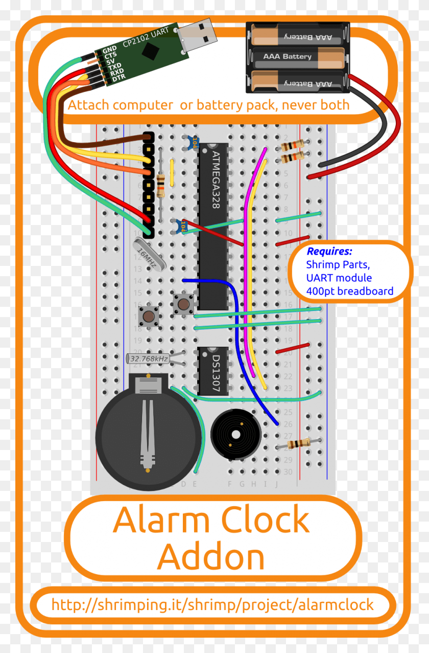 1025x1600 Community Digital Alarm Clock Wiring, Electronics, Computer, Hardware HD PNG Download