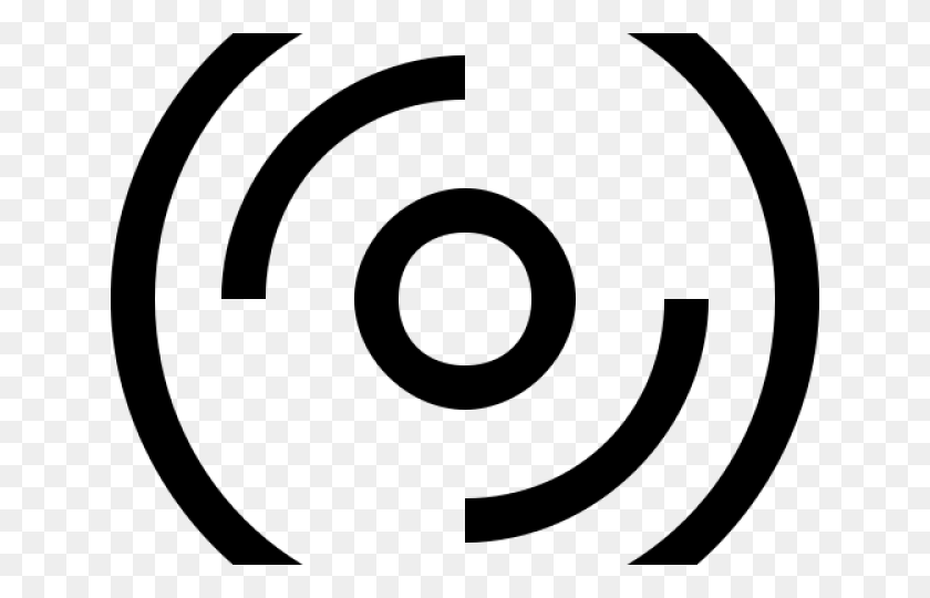 640x480 Compact Disc Clipart Black And White Circle, Gray, World Of Warcraft HD PNG Download