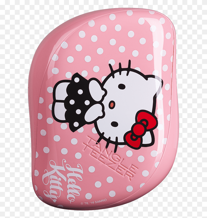 615x826 Компактный Стайлер Hello Kitty 2 1 Min Tangle Teezer Compact Hello Kitty Rosa, Текстура, Горошек, Торт Ко Дню Рождения Png Скачать