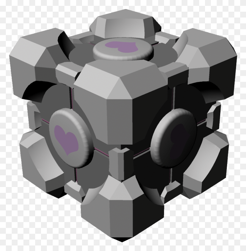 793x813 Companion Cube, Toy, Engine, Motor HD PNG Download
