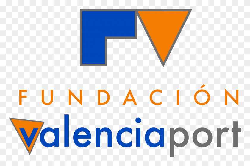 2550x1622 Логотип Компании Valenciaport Fundacion Fundacion Valenciaport, Первая Помощь, Текст, Символ Hd Png Скачать