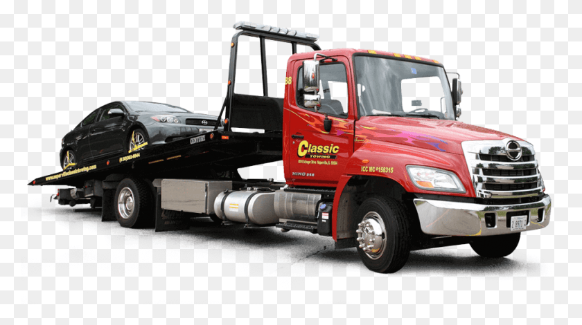 Company Truck Towing Service, Vehicle, Transportation, Tow Truck HD PNG Download