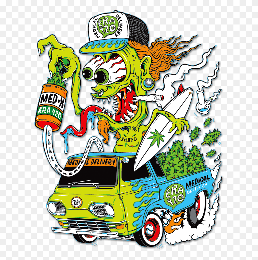 621x789 Companyband Collabs Branding Amp Logo Design On Behance Rat Fink Car Drawings, Parade, Crowd, Doodle HD PNG Download