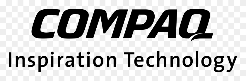 2191x613 Логотип Compaq Прозрачный Логотип Compaq, Серый, Мир Варкрафта Png Скачать