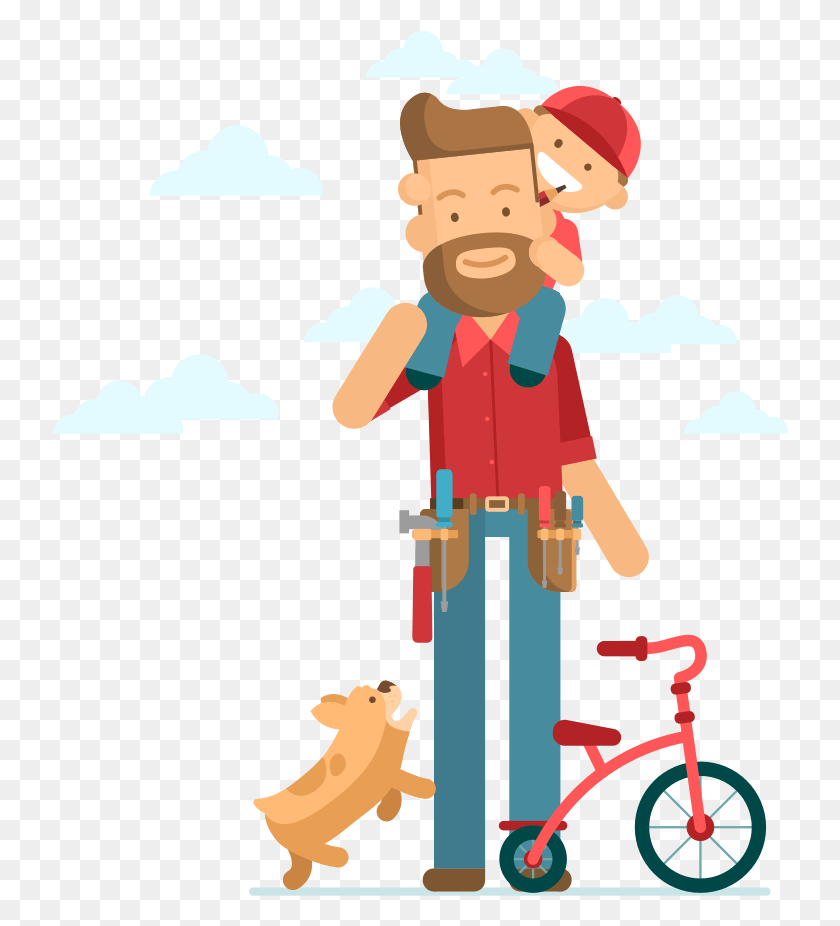 736x866 Compare Life Insurance Illustration, Wheel, Machine, Bicycle HD PNG Download