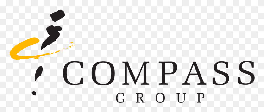 1195x455 Compass Group Logo, Text, Alphabet, Symbol HD PNG Download