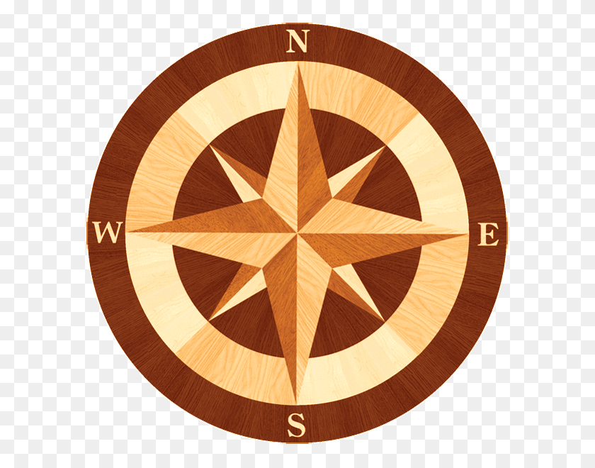600x600 Compass Mag Wheel Vector, Rug, Symbol, Star Symbol HD PNG Download