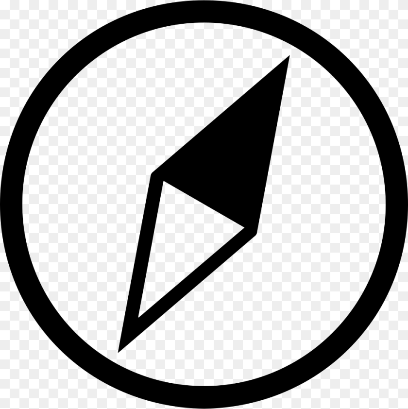Compass North Orientation Symbol, Triangle, Weapon Transparent PNG