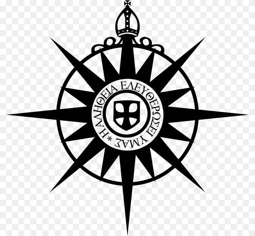 Compass Rose Anglican Communion, Gray Clipart PNG