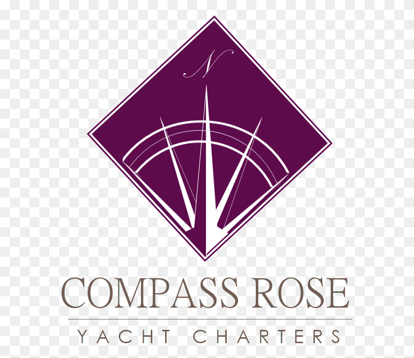 591x665 Compass Rose Yacht Charters Graphic Design, Toy, Kite, Triangle HD PNG Download