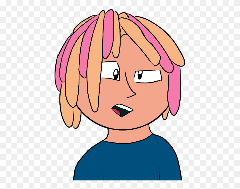 461x602 Competitive 39s Champion Lil Pump Cartoon Face, Person, Human HD PNG Download