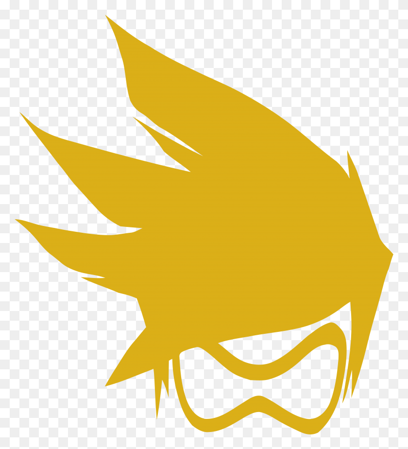 5272x5840 Complete Bleach Stencil Or Layer Tracer Overwatch Tracer Overwatch Spray, Clothing, Apparel, Symbol HD PNG Download
