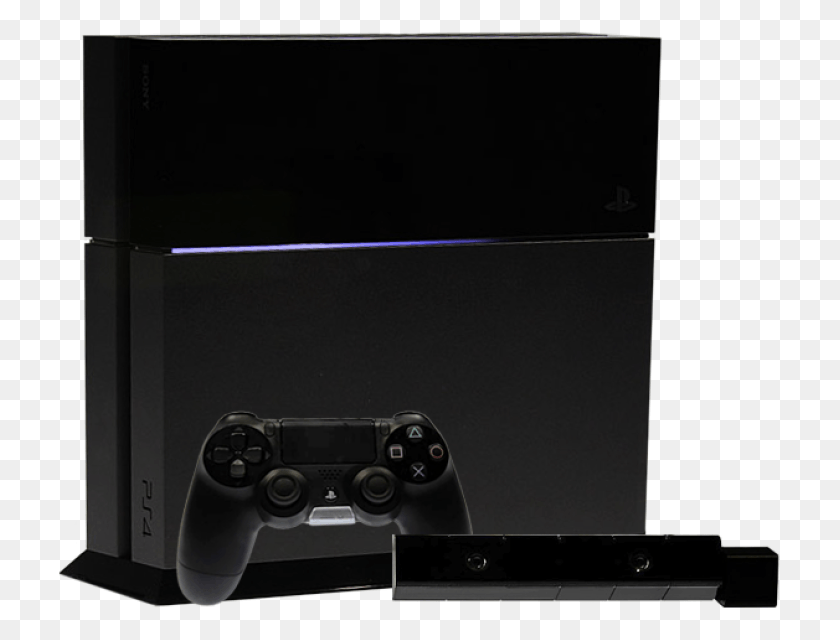 725x580 Descargar Png Consola Completa Playstation 4 2013, Videojuegos, Monitor, Pantalla Hd Png