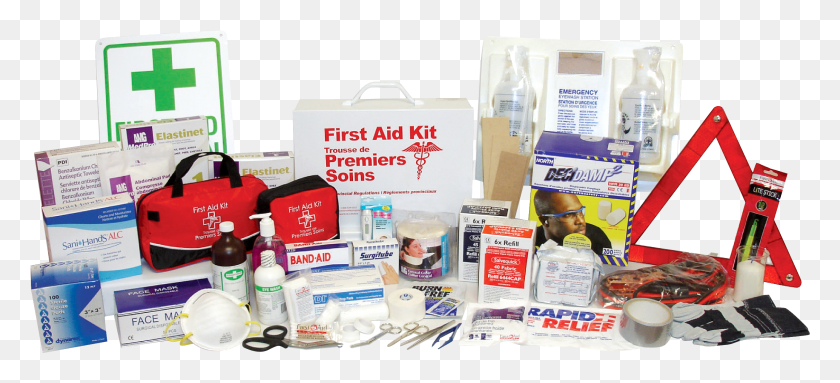 2526x1049 Complete Line Of Federal Provincial And Specialty Medical Bag, First Aid, Bandage, Person HD PNG Download