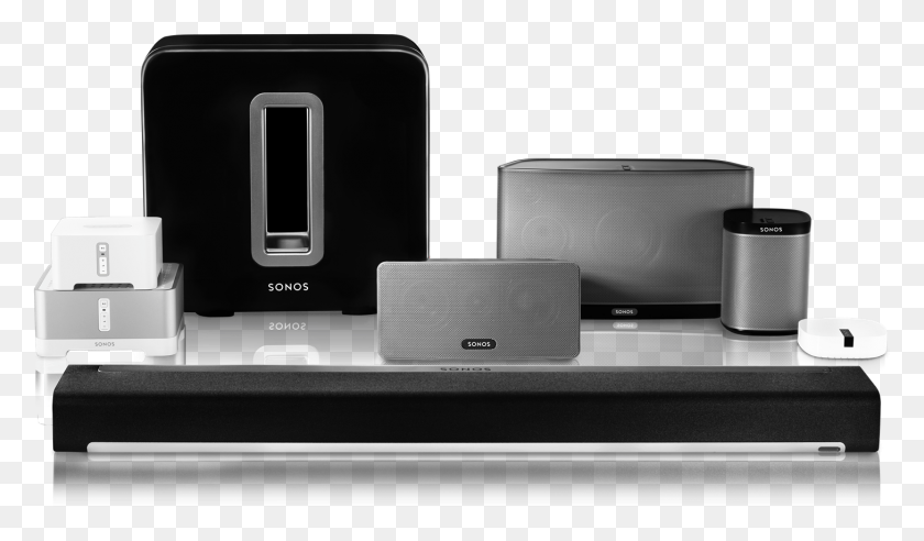 1457x808 Complete Line Of Sonos Products Sonos Speaker System, Electronics, Audio Speaker, Mobile Phone HD PNG Download