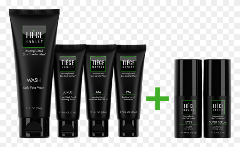 870x507 Complete Skin Care System Great Example Tiege Hanley39s Cosmetics, Bottle, Aftershave HD PNG Download