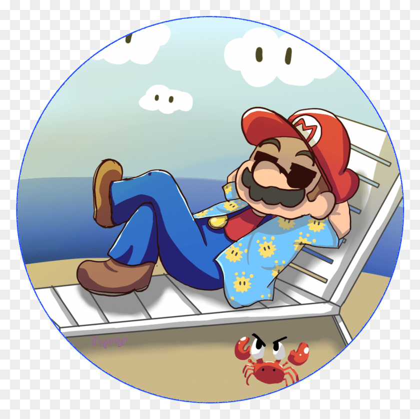 1142x1141 Completing Super Mario Sunshine 100 Was One Of My Cartoon Picture Of Taking Vacation, Clothing, Apparel, Outdoors HD PNG Download