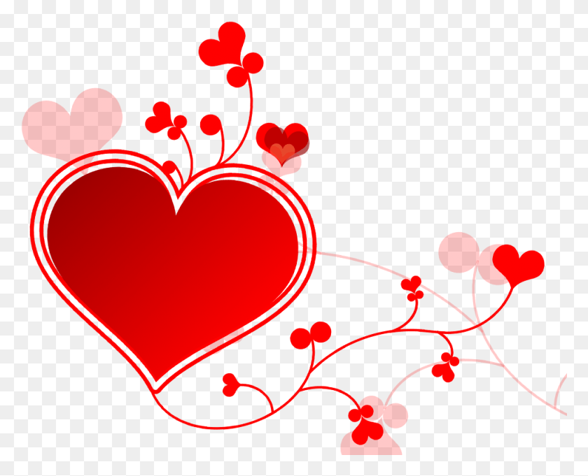 972x775 Compngswirl Heart Transparent Heart, Dynamite, Bomb, Weapon HD PNG Download