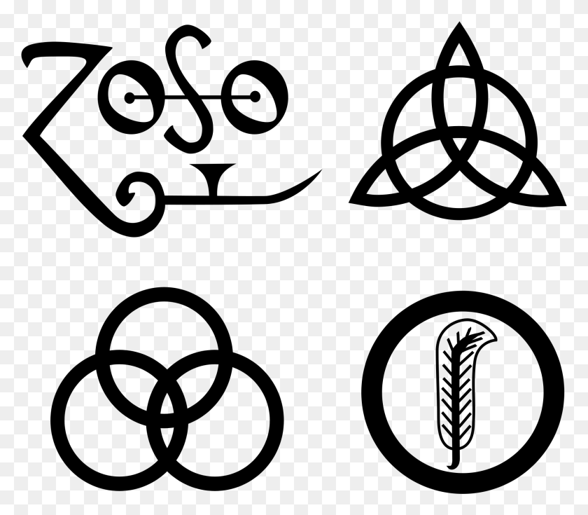 1839x1593 Компонент Символ Led Clipart Лучшая Схема Логотипа Zeppelin Led Zeppelin Vector, Серый, World Of Warcraft Hd Png Download
