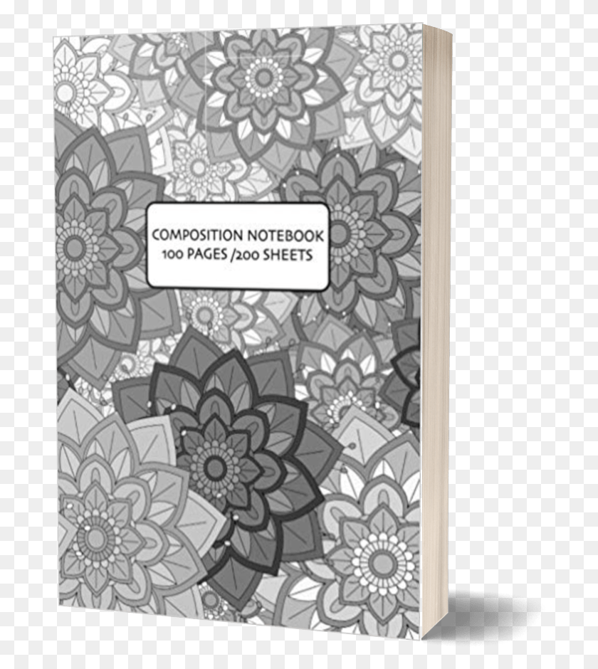 695x880 Composition Notebook 2 By Anne Manera, Doodle HD PNG Download