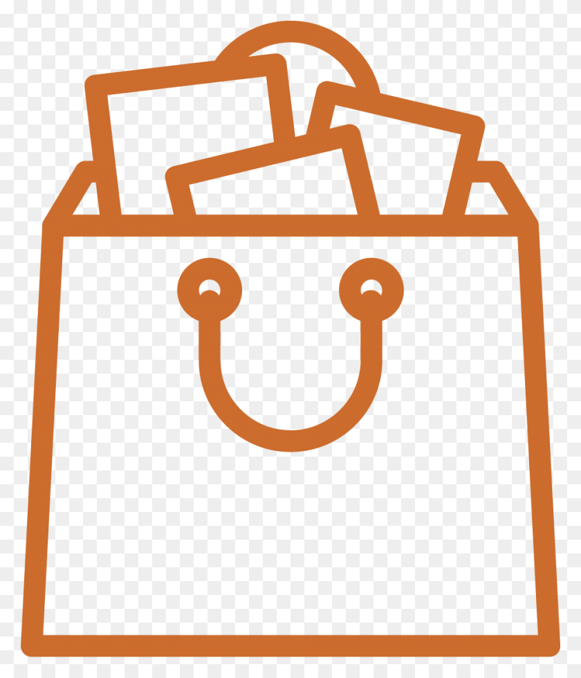 936x1105 Comprasestoque Instagram Shopping Bag Icon, Bag, Hook, Bulldozer HD PNG Download