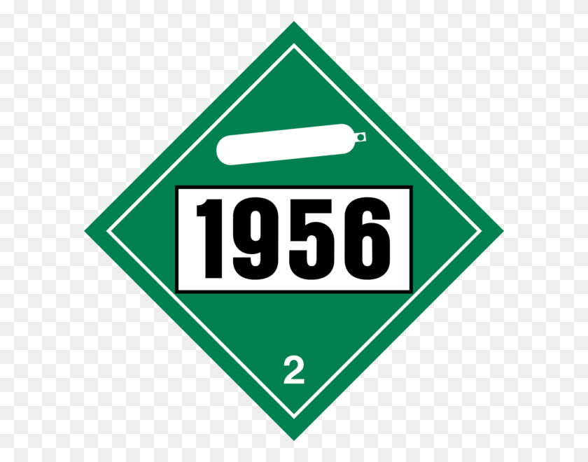 600x600 Compressed Gas N Un, Road Sign, Sign, Symbol HD PNG Download