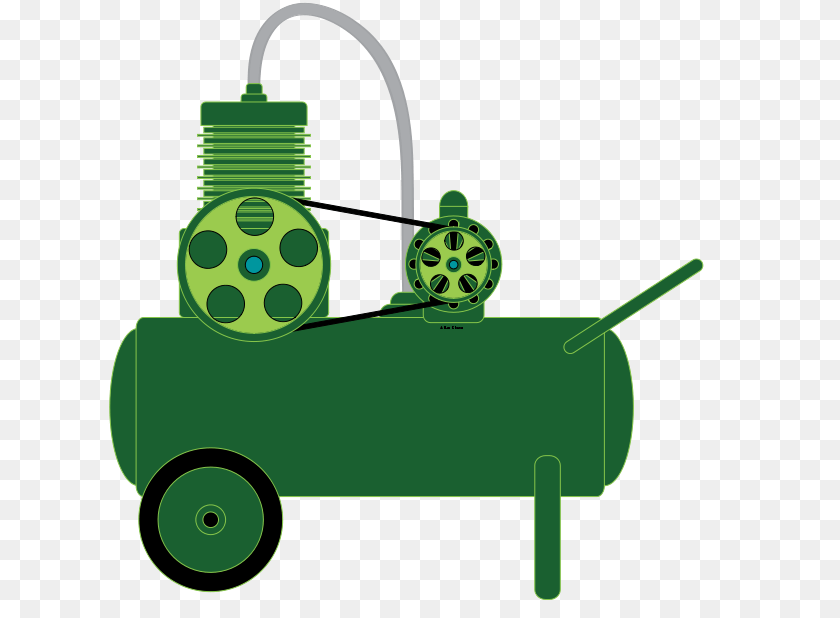 Compressor Clipart Clip Art Images, Grass, Plant, Lawn, Device Transparent PNG