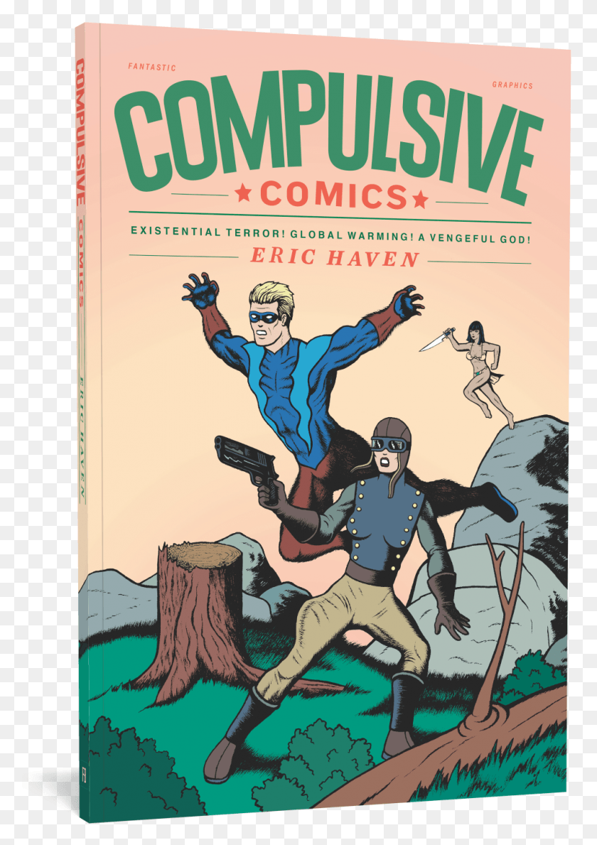 995x1441 Compulsive Comics Cover Eric Haven Compulsive Comics, Person, Human, Poster HD PNG Download