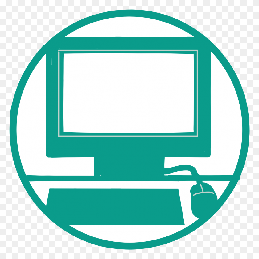 1447x1445 Computer Class Quick Links Computer Class Icon, Logo, Symbol, Trademark Descargar Hd Png