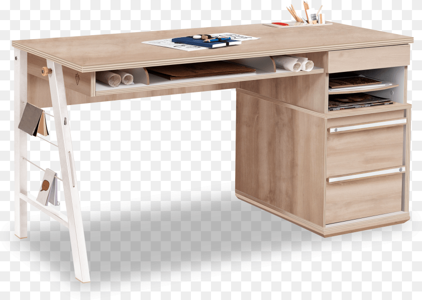 1954x1388 Computer Desk, Furniture, Table, Electronics Transparent PNG