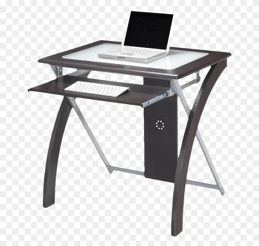 664x737 Computer Desk, Furniture, Table, Electronics HD PNG Download