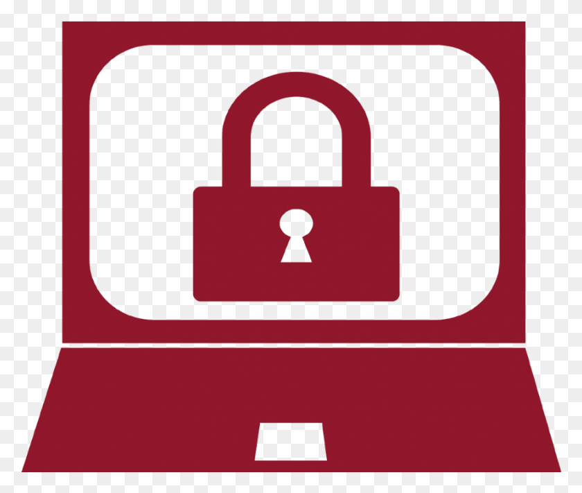 877x733 Computer Icon Computer Access Icon, Lock, Security, First Aid HD PNG Download